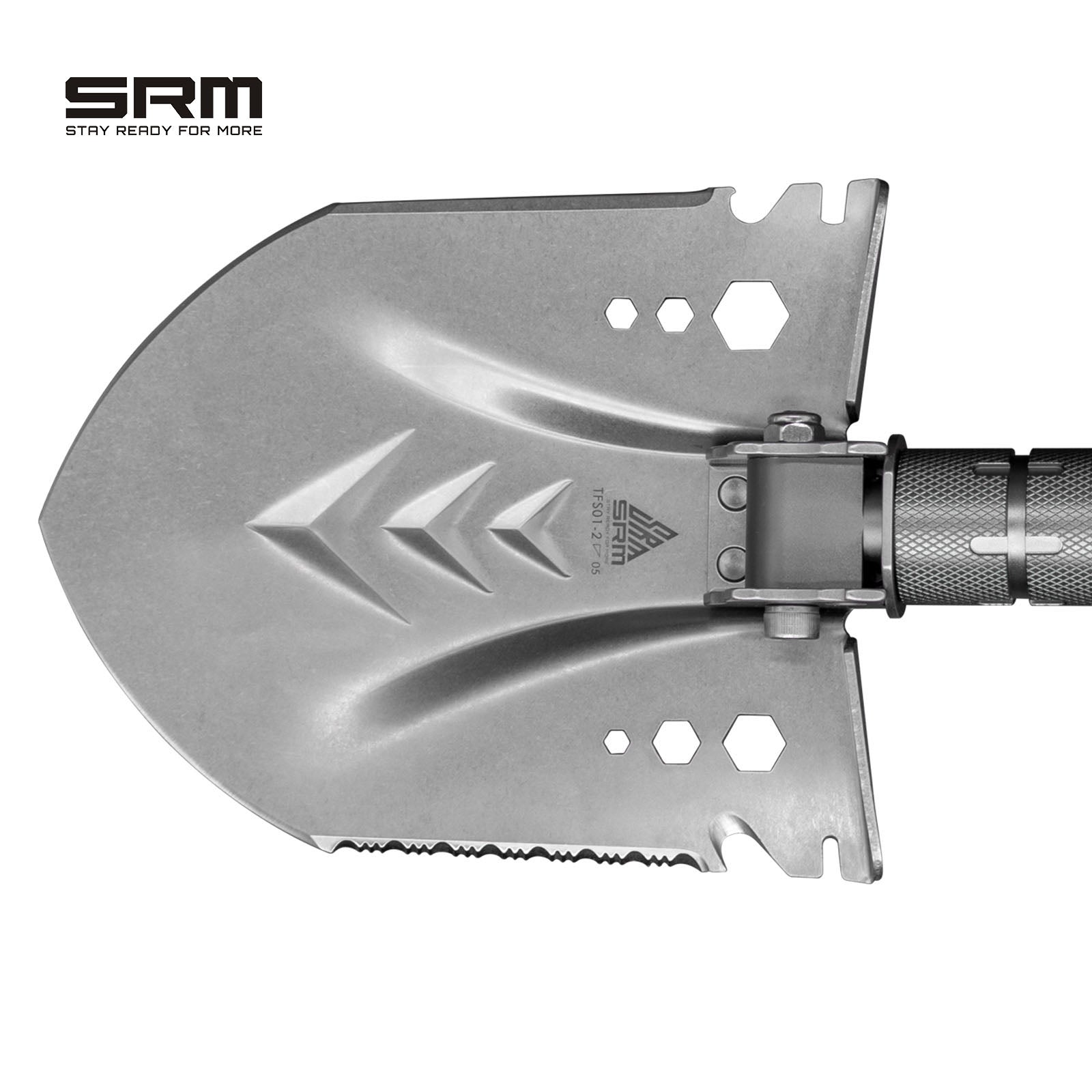 SRM STAY READY FOR MORE Multi-Purpose Shovel & Hoe