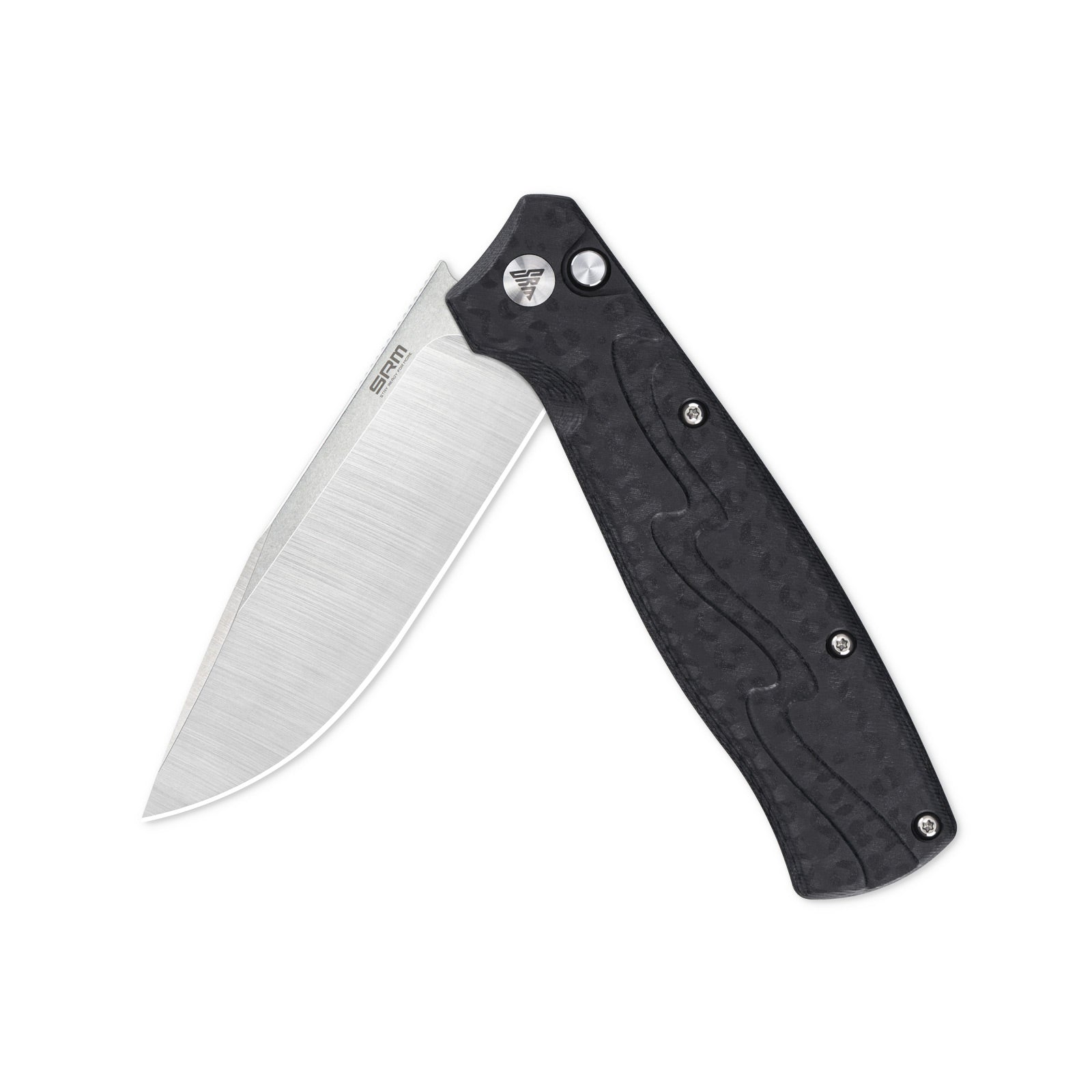 SRM tactical pocket knife 221X-GB - 14C28N steel blade and G10 handle