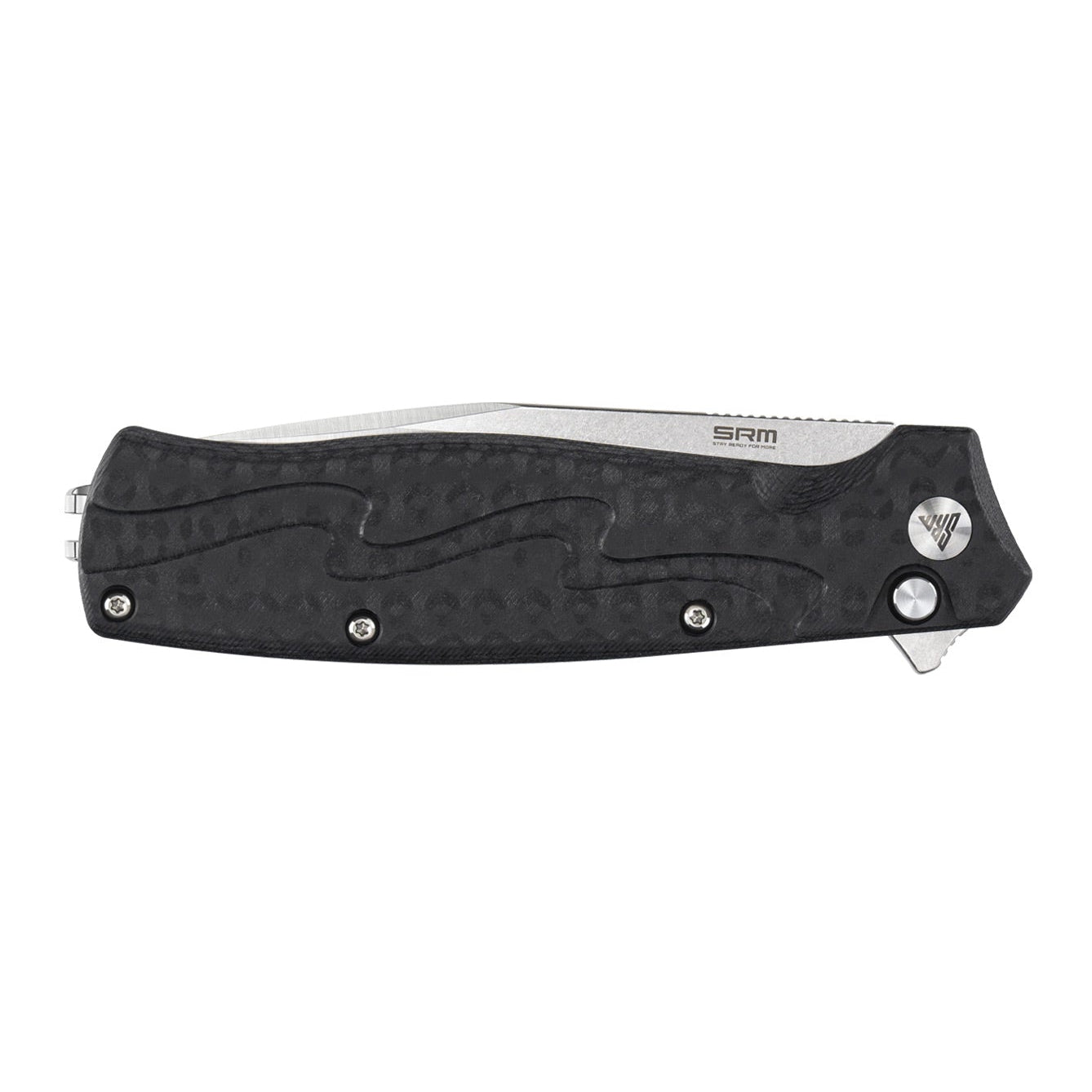 SRM tactical pocket knife 221X-GB - 14C28N steel blade and G10 handle