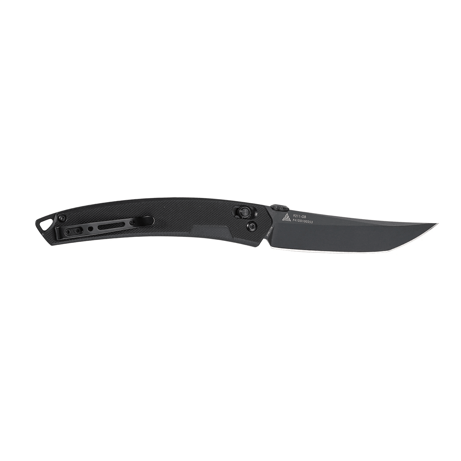 SRM tactical pocket knife 9211-GB | Black G10 handle