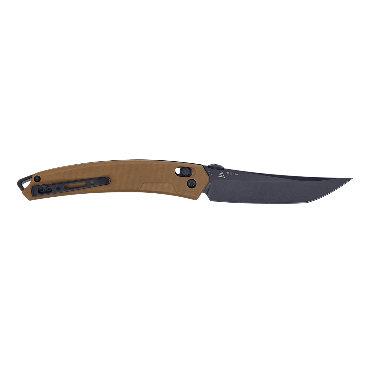 SRM tactical pocket knife 9211-GW | Tan G10 handle