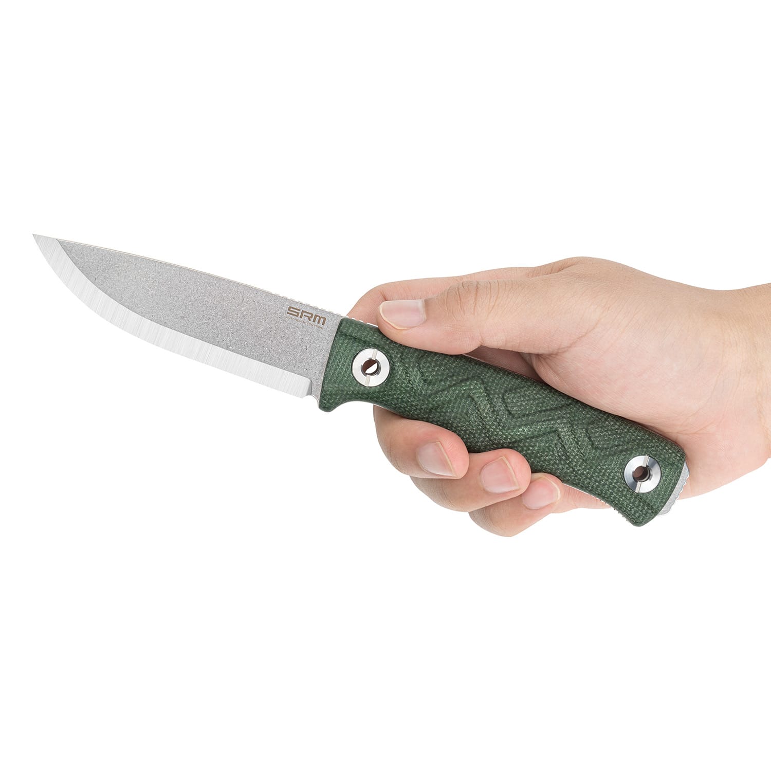 SRM edc fixed blade knife Bushcut 702T-MP | Full tang bushcraft knife
