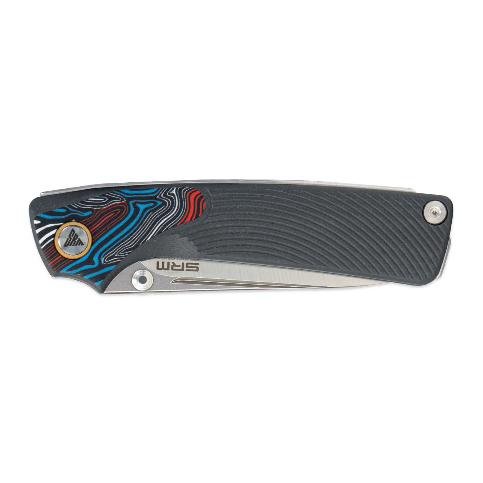 Side view of SRM Dome 106M-GK slip joint knife handle
