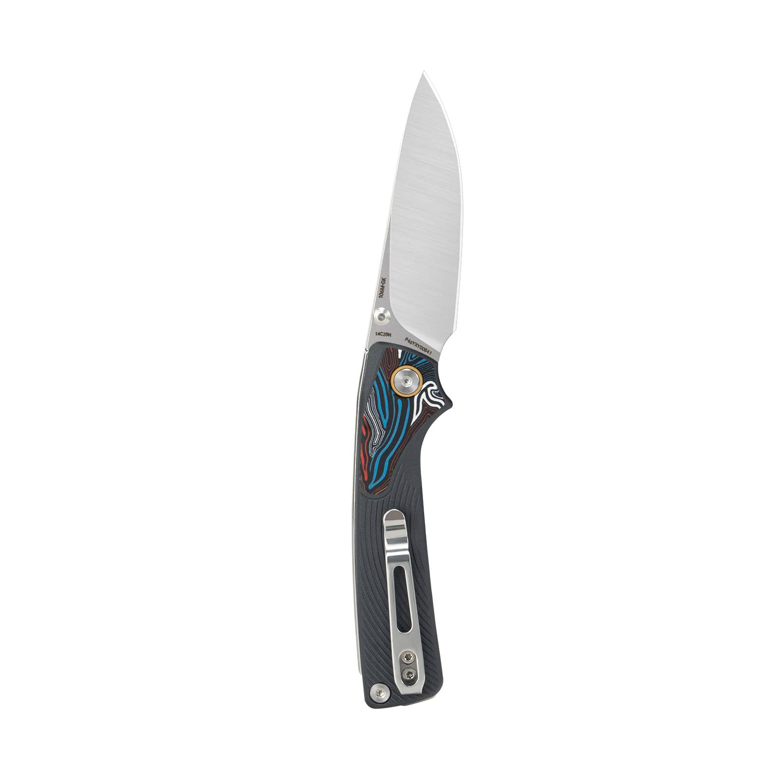 SRM EDC slip joint knife Dome 106M-GK | 14C28N steel blade and G10 handle