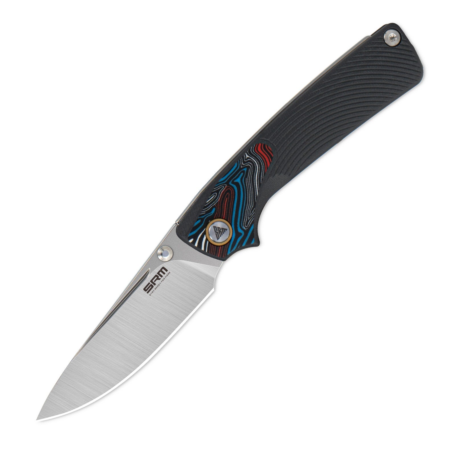 SRM Dome 106M-GK (2.99" 14C28N Blade, G10 Handle)