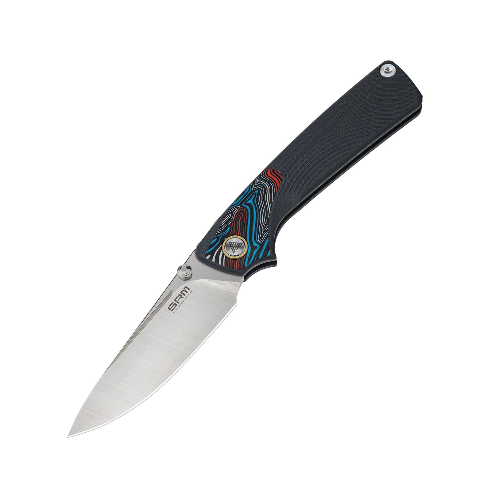 SRM EDC slip joint knife Dome 106M-GK | 14C28N steel blade and G10 handle