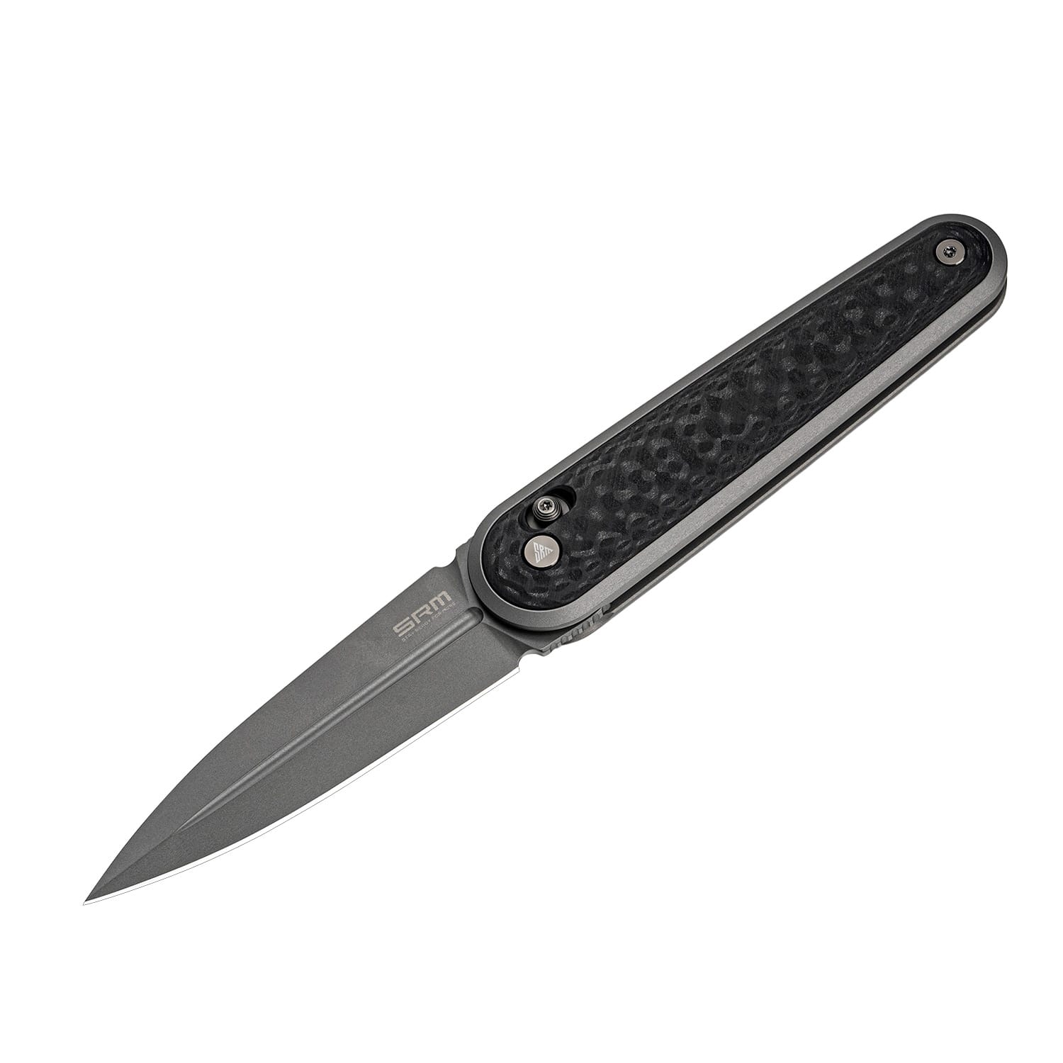 SRM dagger pocket knife 251MB-GB | N690 blade and black G10 handle