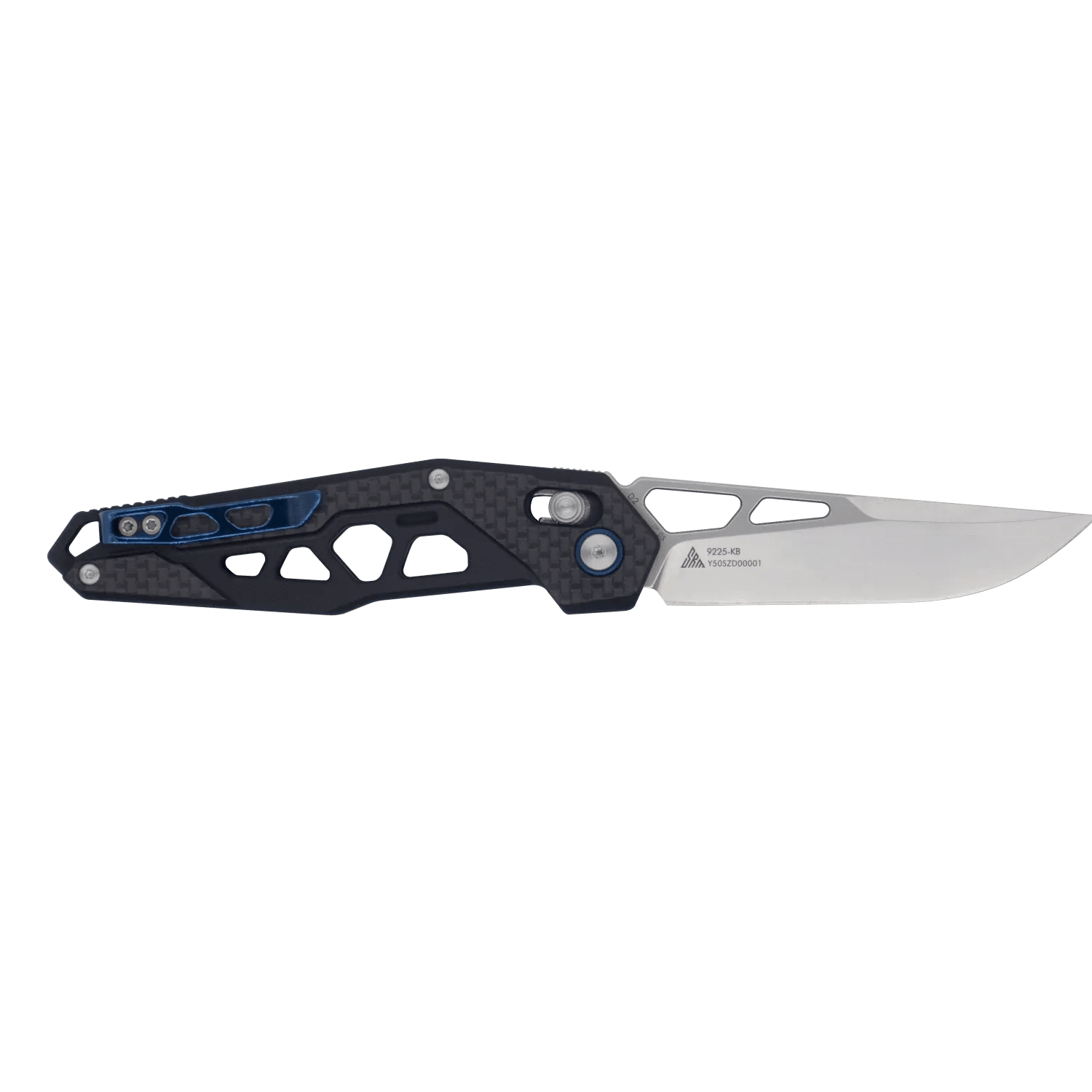 SRM tactical pocket knife Mecha 9225-KB | D2 steel blade and G10 handle
