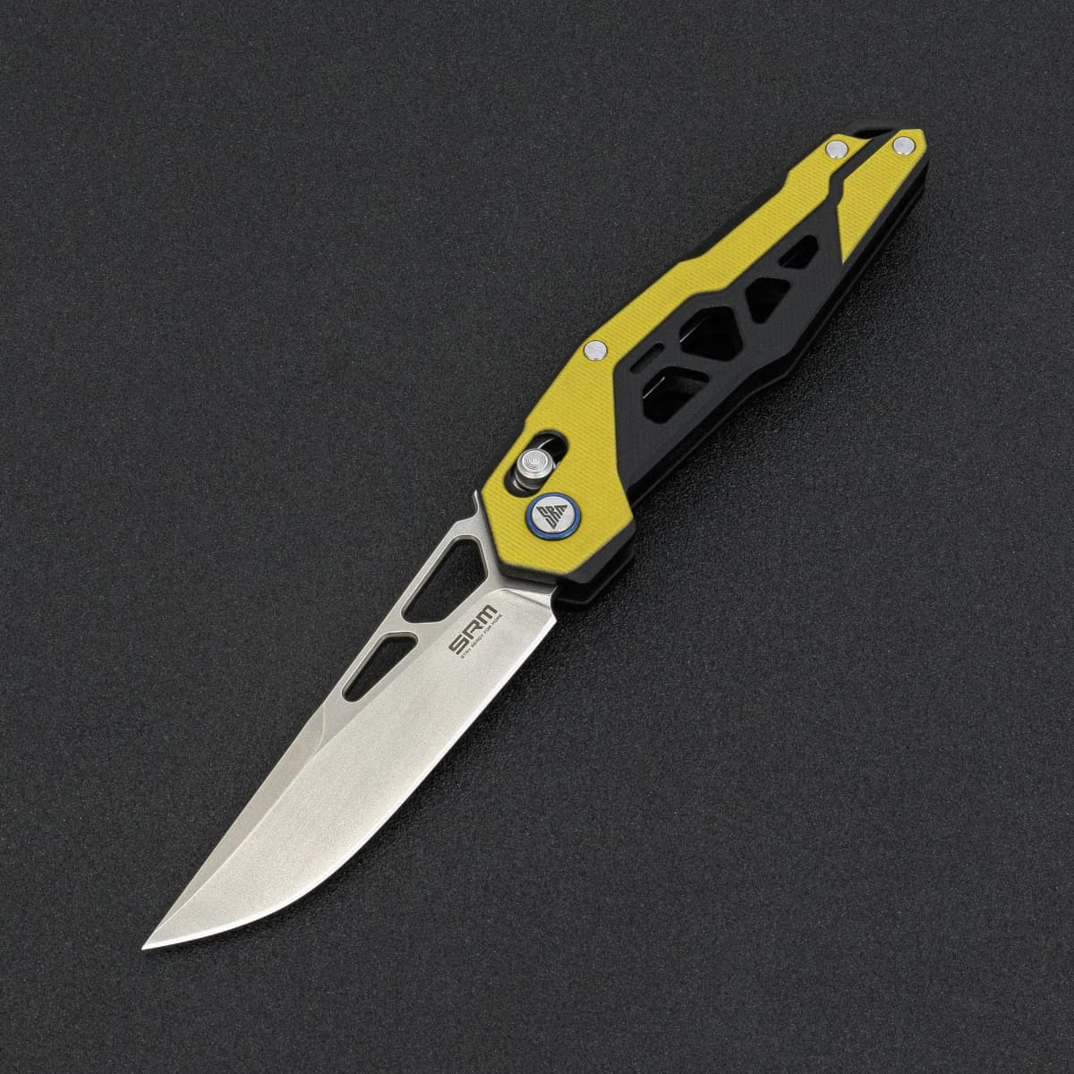 SRM tactical pocket knife Mecha 9225 | D2 steel blade and G10 handle