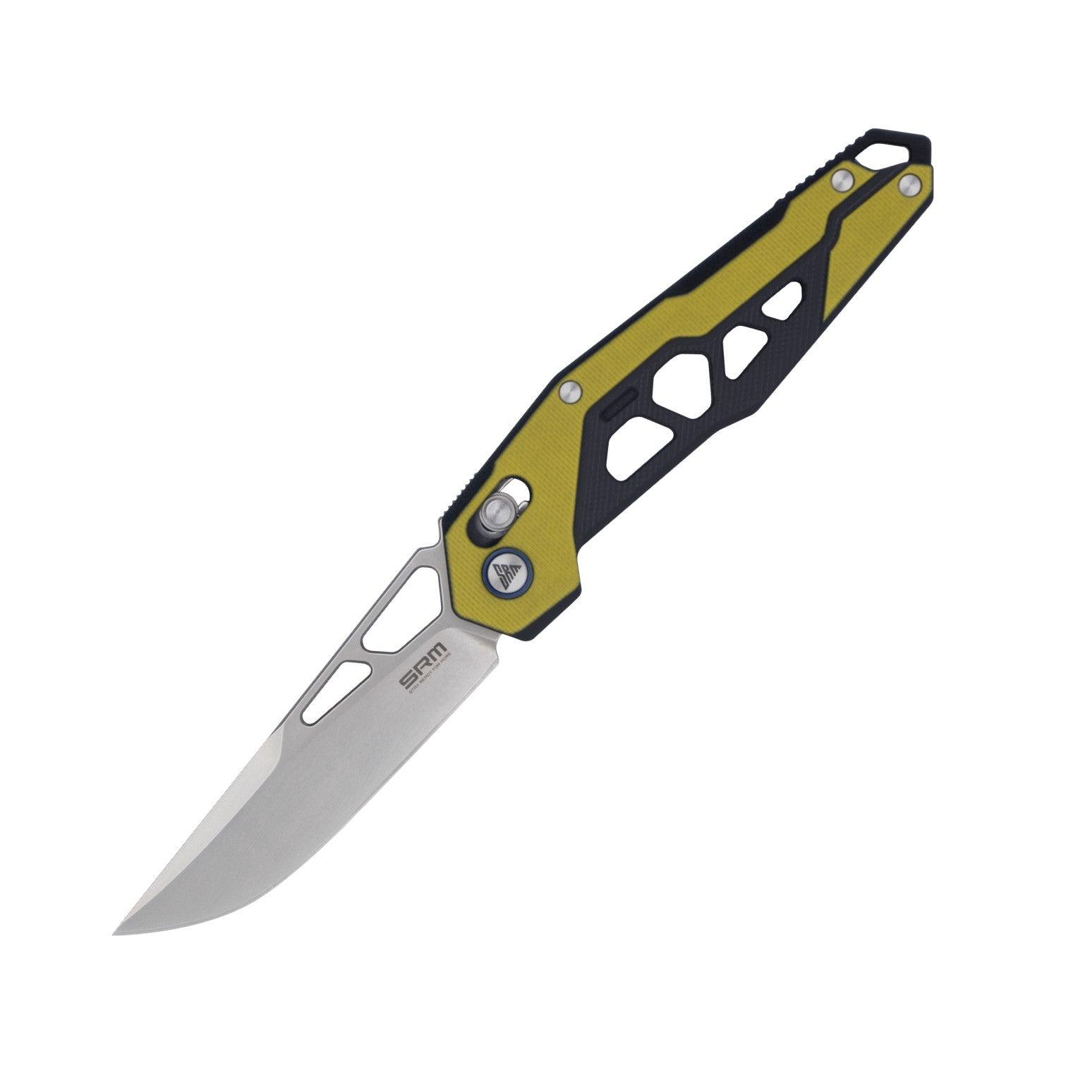 SRM tactical pocket knife Mecha 9225 | D2 steel blade and G10 handle