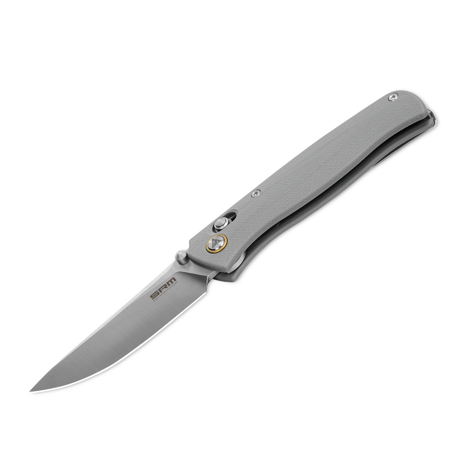 SRM Medal 255L-GK2 (3.2” 10Cr Blade, G10 Handle)