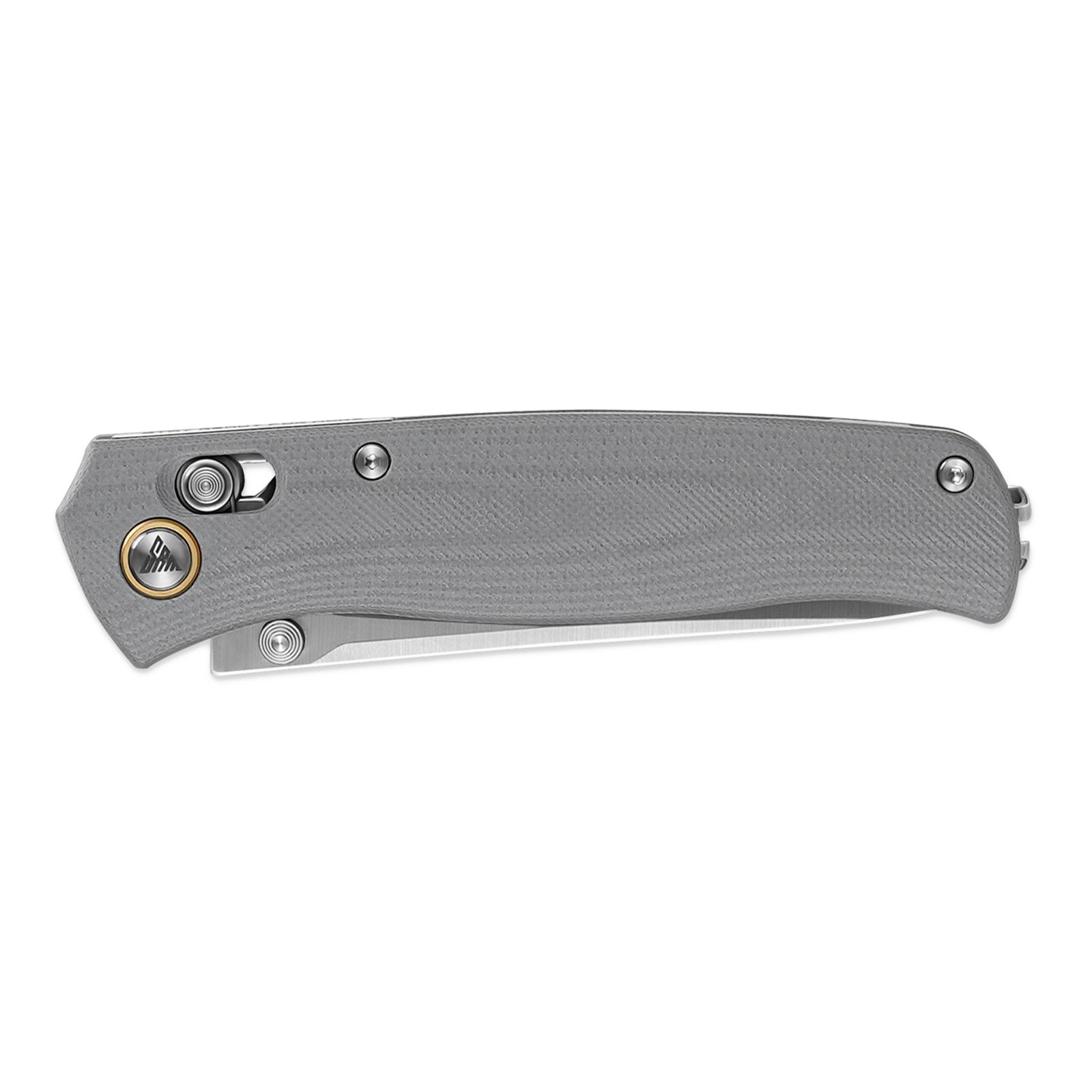 Side view of SRM Medal 255L-GK EDC pocket knife handle