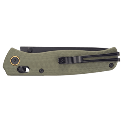 SRM EDC pocket knife Medal 255L-GP | OD Green G10 Handle