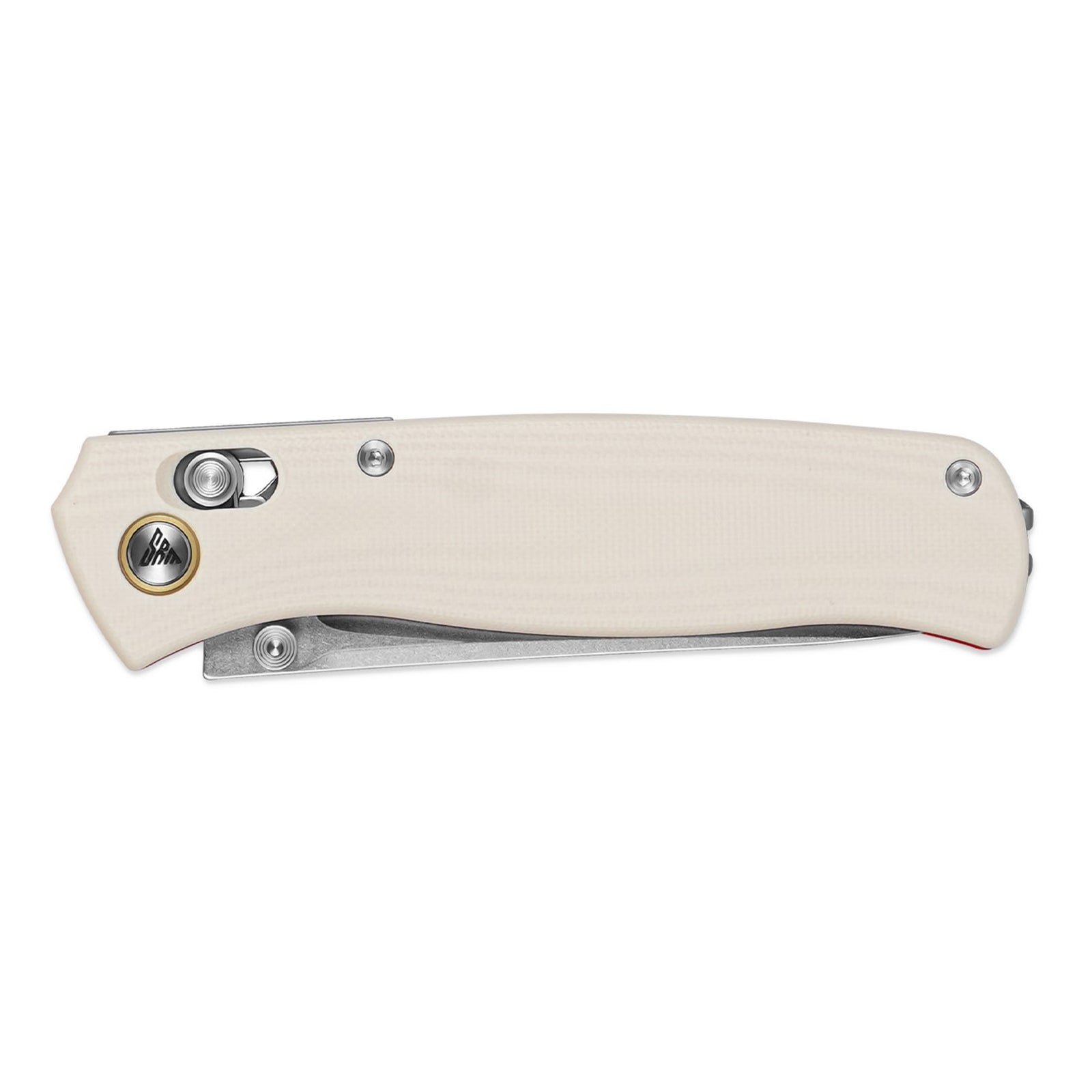 Side view of SRM Medal 255L-GT2 EDC pocket knife handle