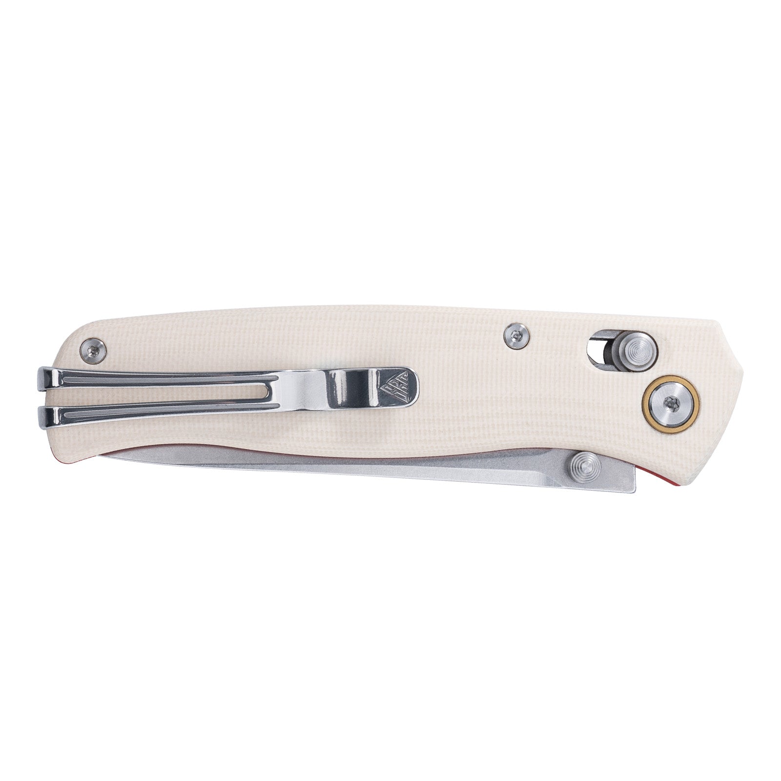 SRM EDC pocket knife Medal 255L-GT2 - 10Cr15CoMoV steel blade and G10 handle