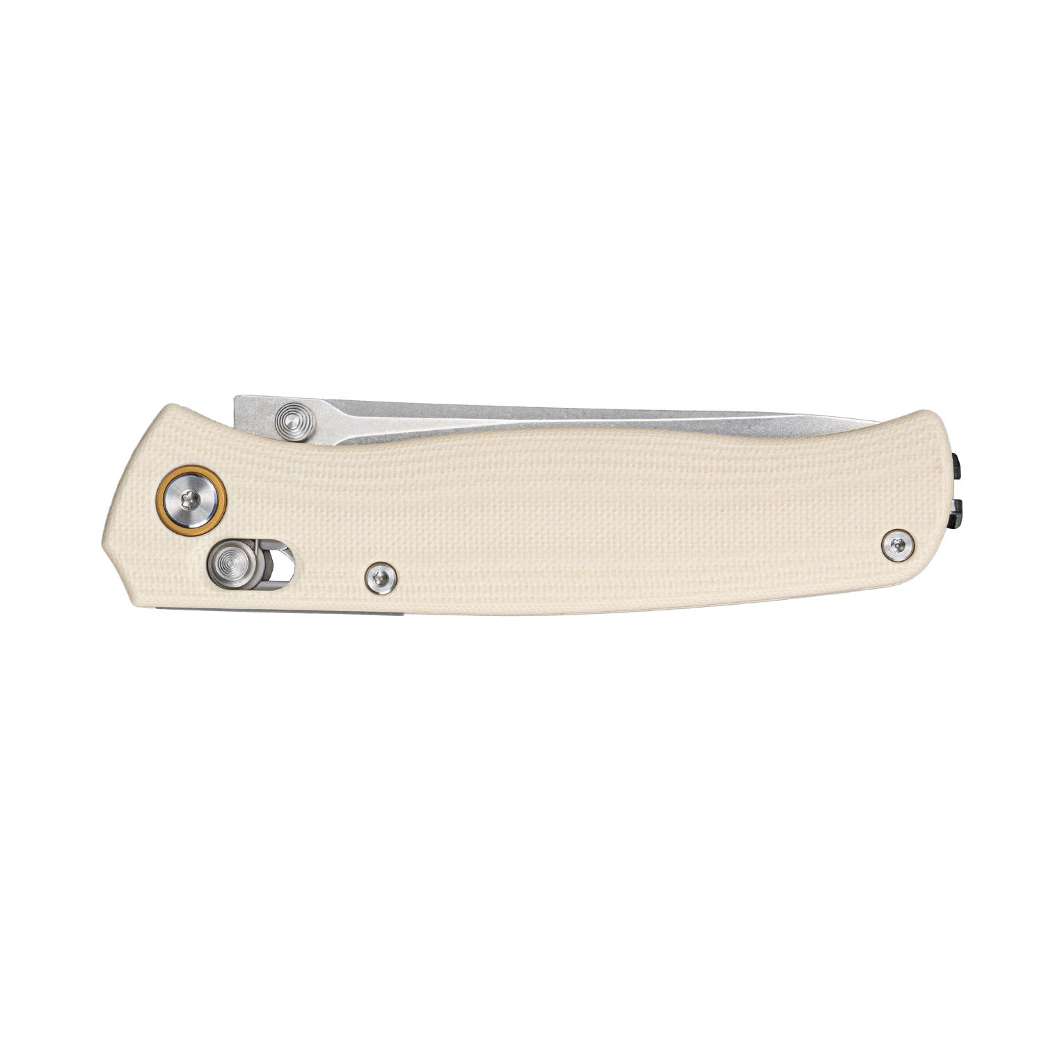 SRM Ambi Lock EDC pocket knife Medal 255L-GT | White G10 Handle