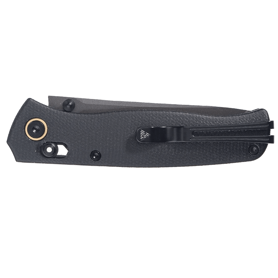 EDC pocket knife Medal 255L-MB - Laminated 140Cr steel blade and Micarta handle - SRM Knives