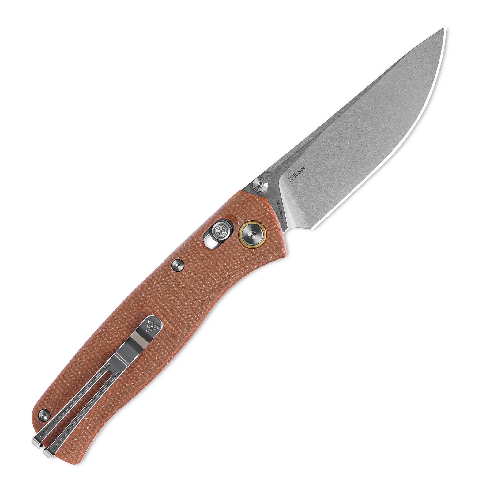 SRM Medal 255L-MN (3.2” 10Cr Blade, Micarta Handle)