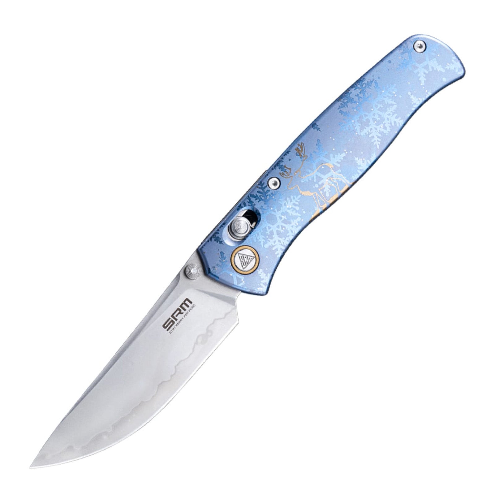 EDC pocket knife Medal 255L-TU2 - Laminated 140Cr steel blade - SRM Knives