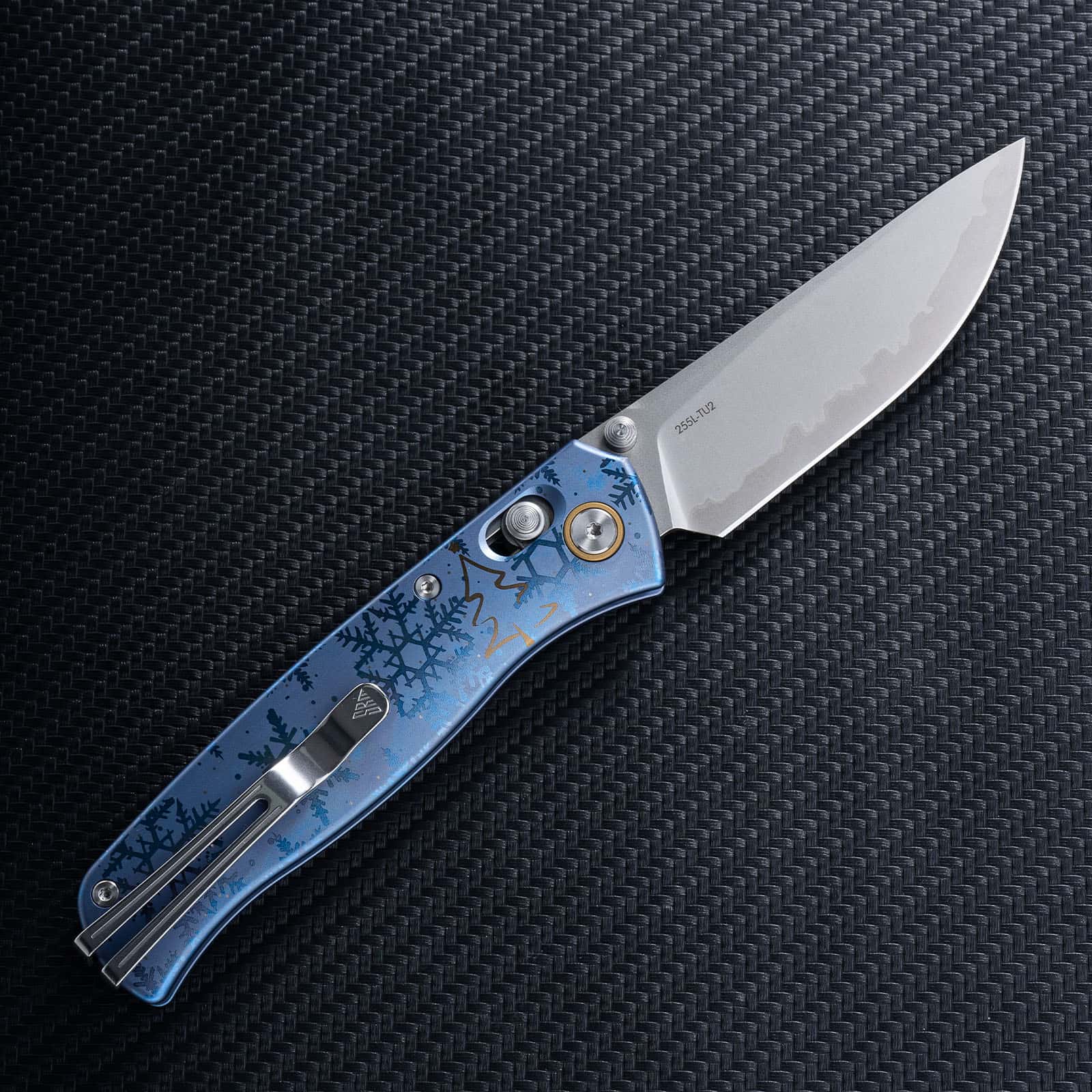EDC pocket knife Medal 255L-TU2 - Laminated 140Cr steel blade - SRM Knives