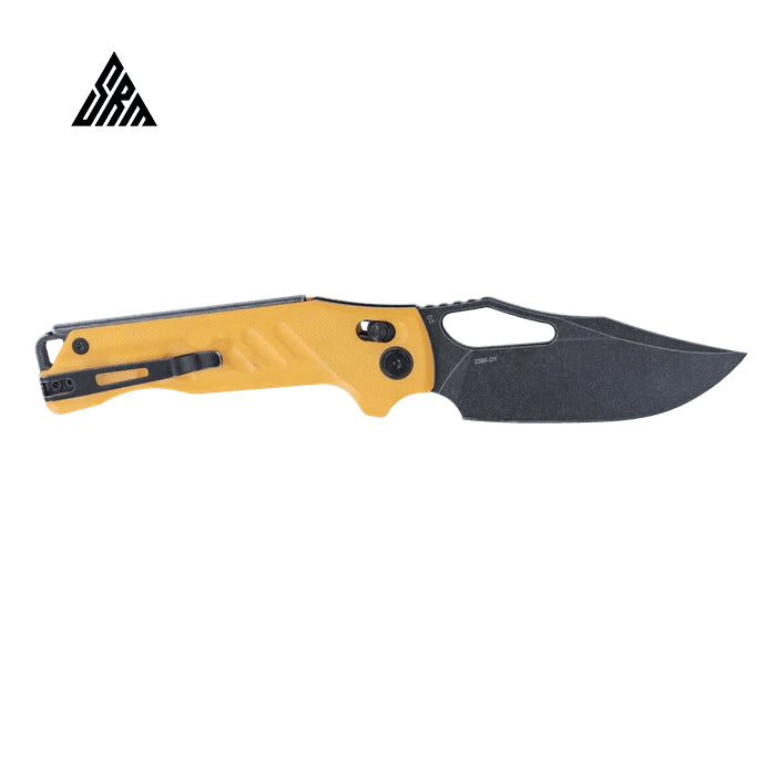 SRM Mirage 238X-GY (3.62" D2 Blade, G10 Handle)