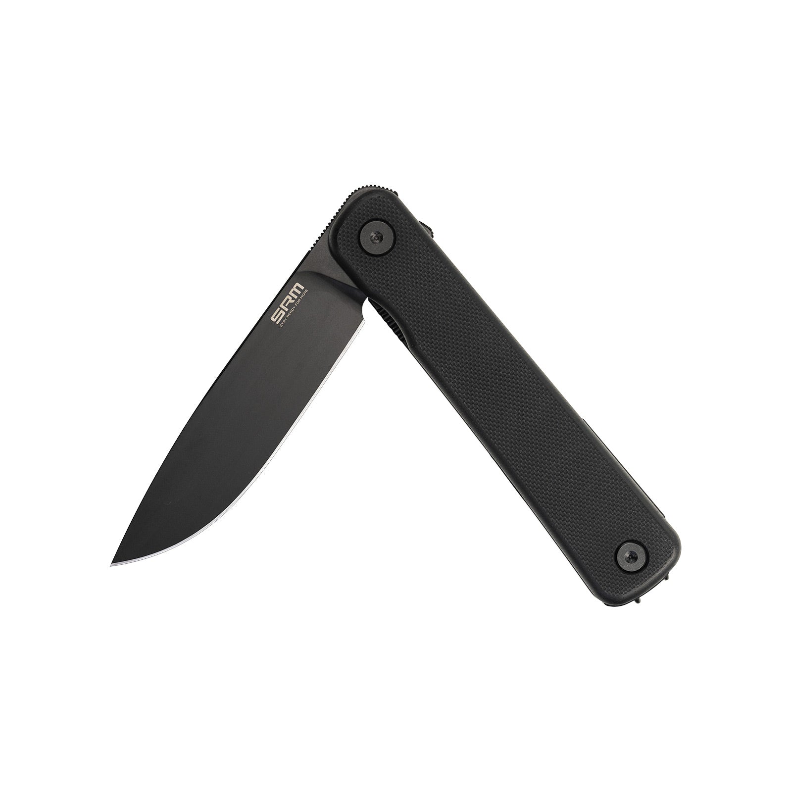 SRM EDC frame lock knife Palfrey 135L-GB | 14C28N steel blade and black G10 handle