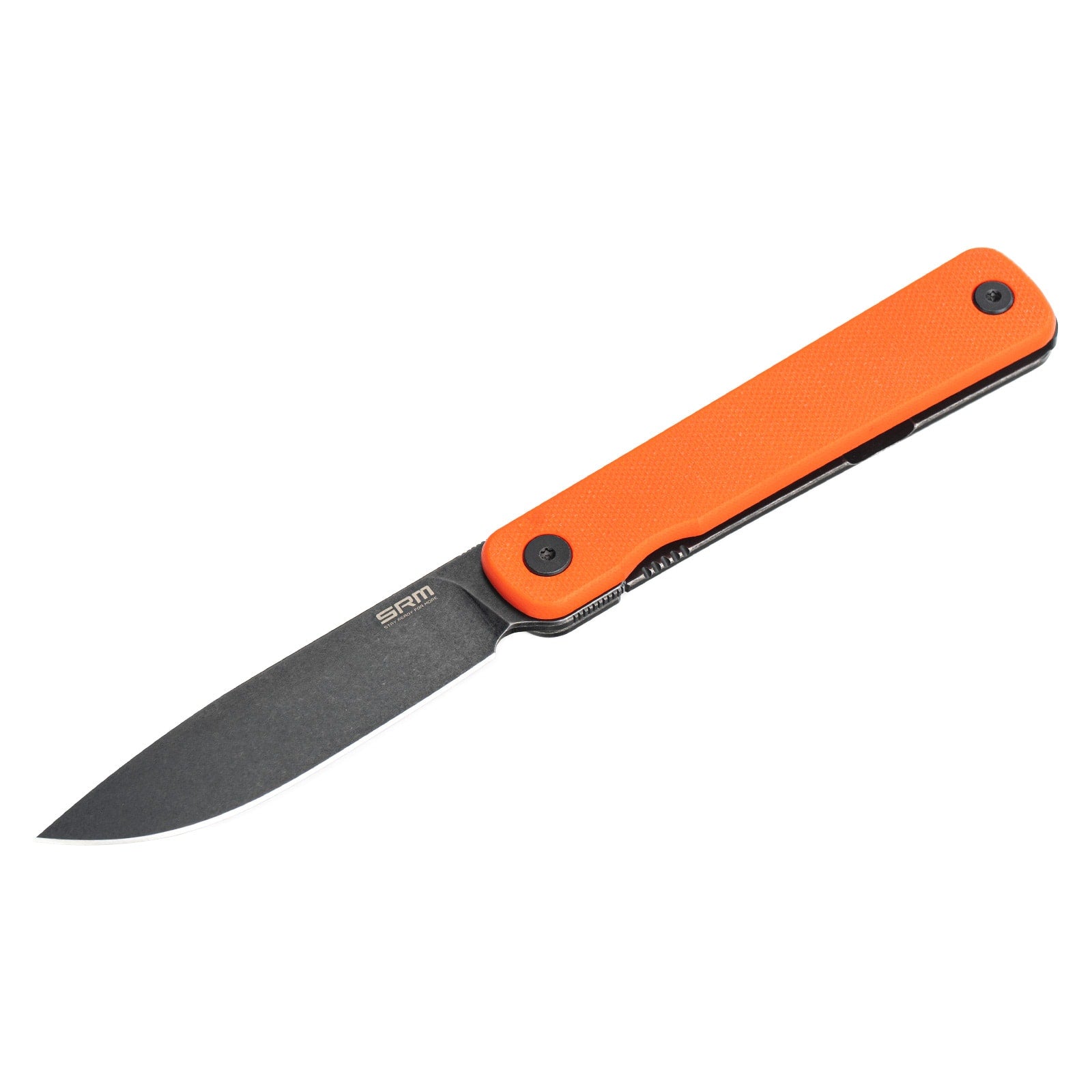 SRM EDC frame lock knife Palfrey 135L-GJ | 14C28N steel blade and orange G10 handle