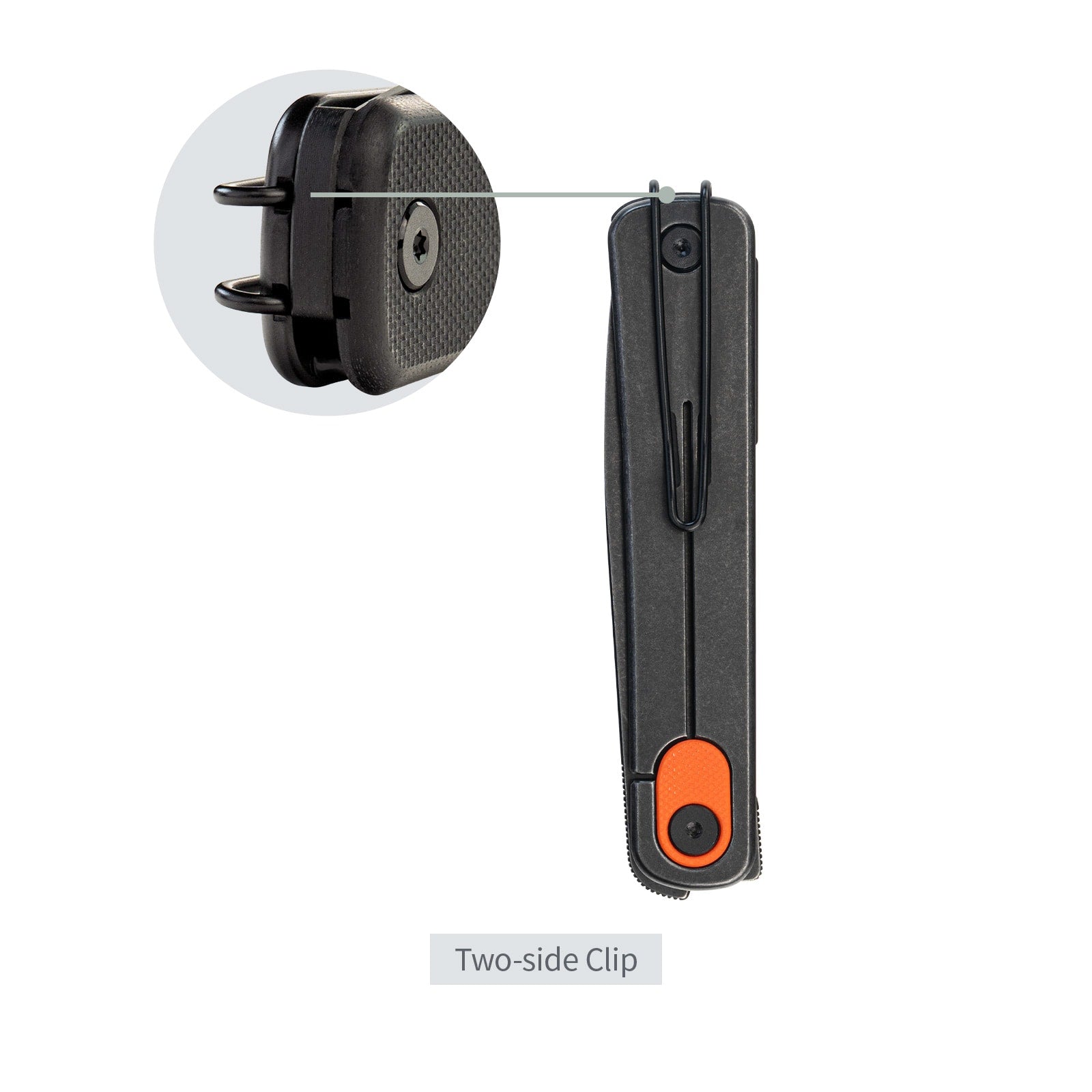 SRM EDC frame lock knife Palfrey 135L-GJ | 14C28N steel blade and orange G10 handle