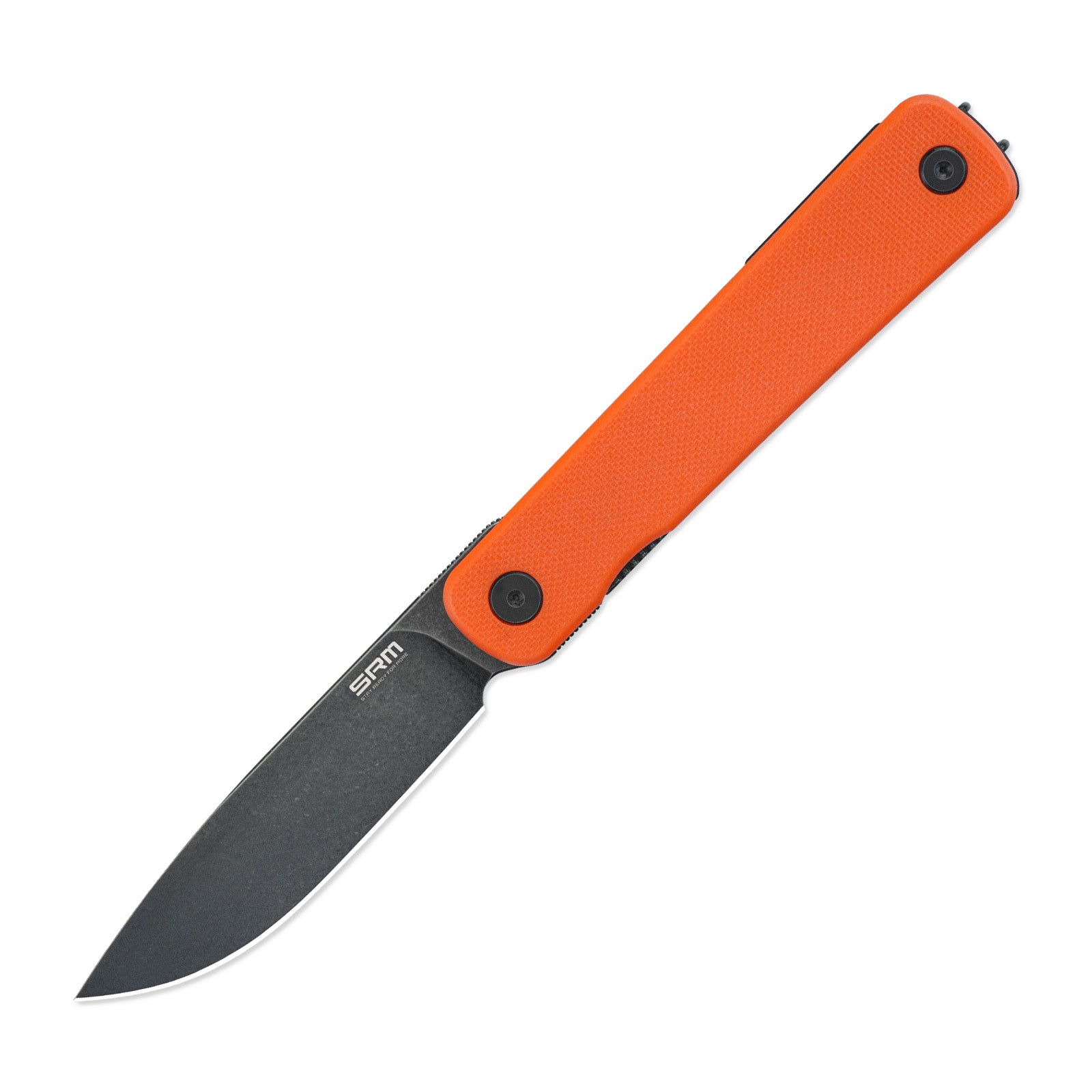 SRM EDC frame lock knife Palfrey 135L-GJ | 14C28N steel blade and orange G10 handle