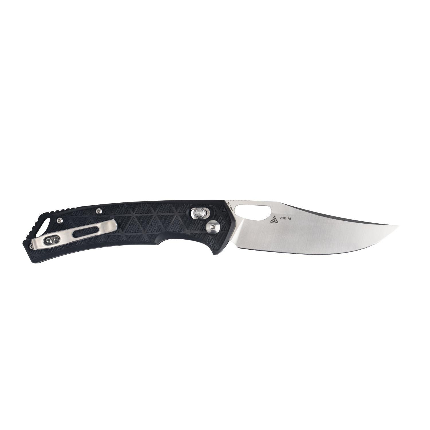 SRM hunting pocket knife Retriever 9201-PB | 8Cr clip point blade and FRN handle