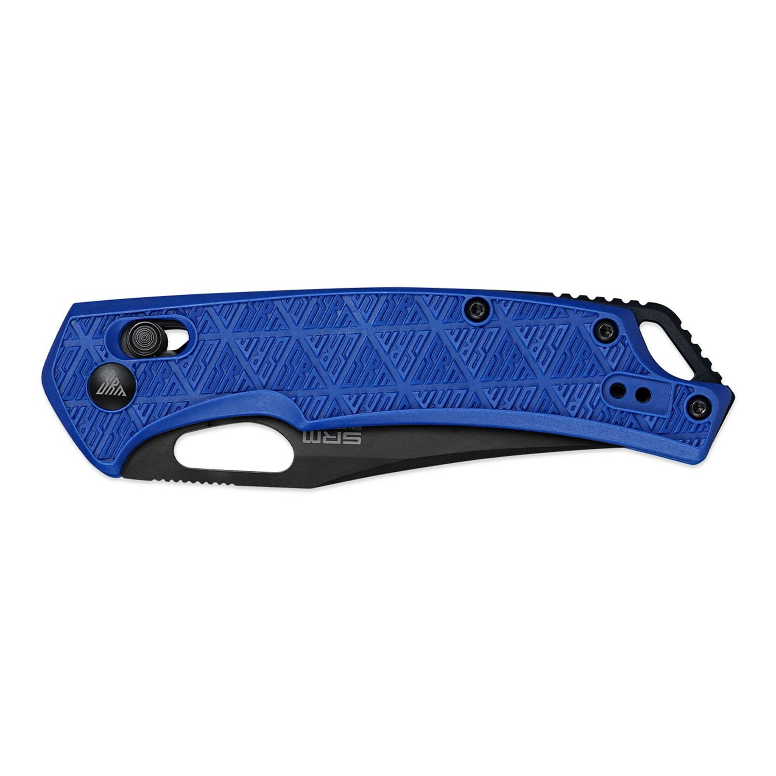 Side view of SRM Retriever 9201-PL folding hunting knife handle