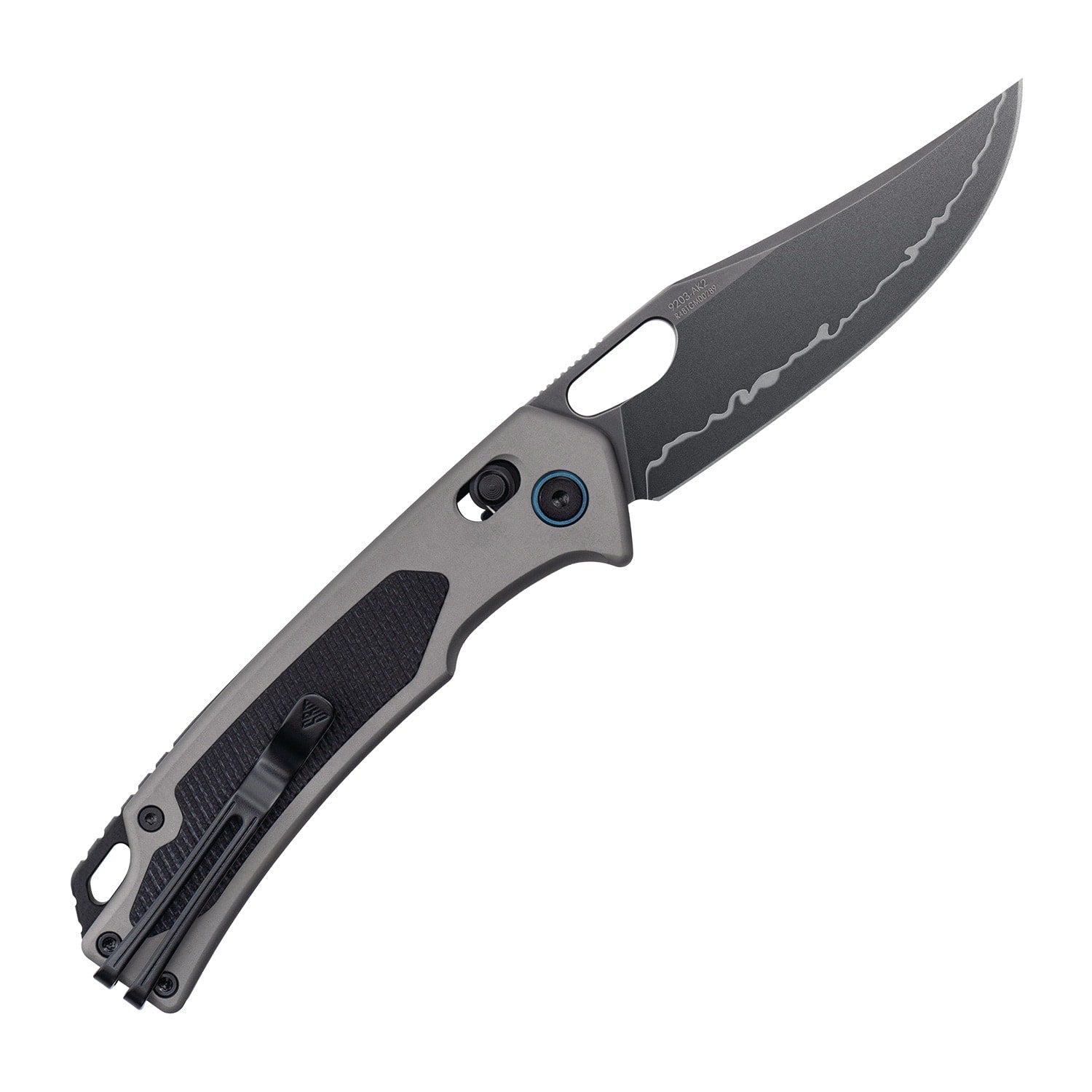 SRM hunting pocket knife Retriever 9203-AK2 | Grey Aluminum handle