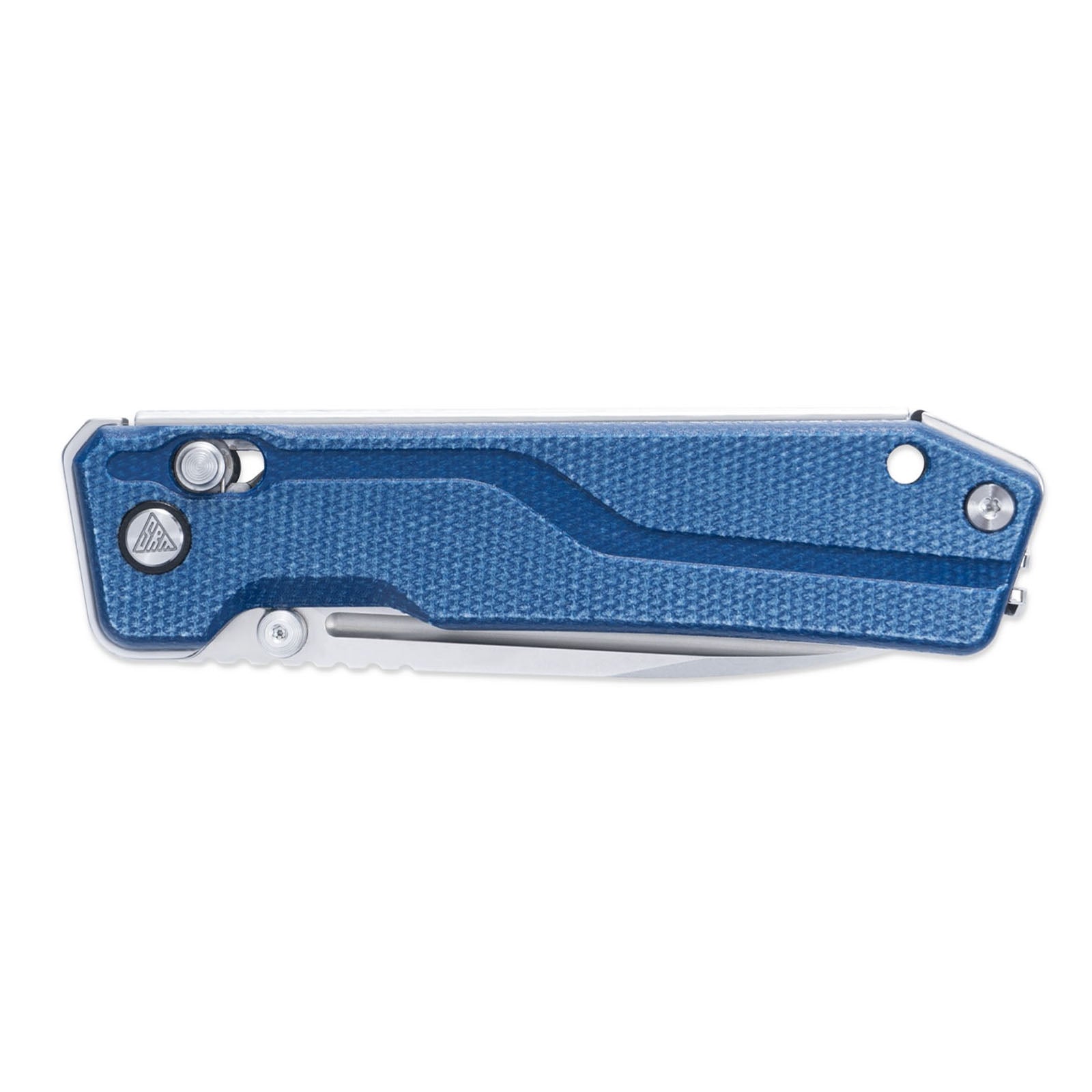 Side view of SRM Rubik 7228B-ME2 tactical pocket knife handle
