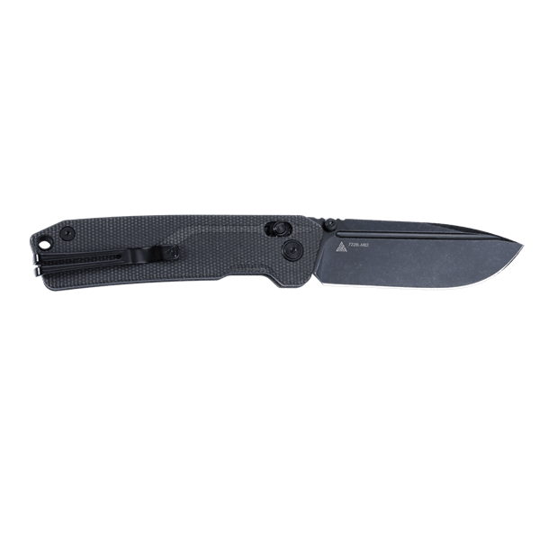 SRM tactical pocket knife Rubik 7228L-MB2 | 10Cr15CoMoV blade and Micarta handle