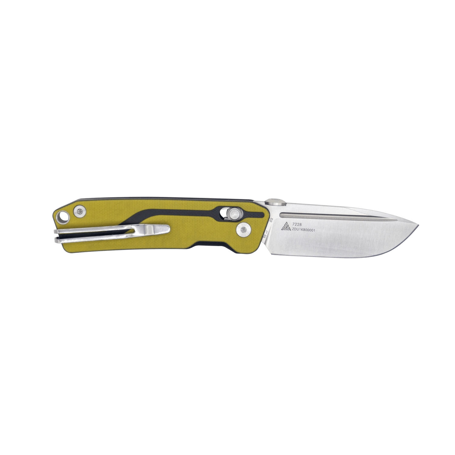 SRM tactical pocket knife Rubik 7228 | D2 steel blade and G10 handle