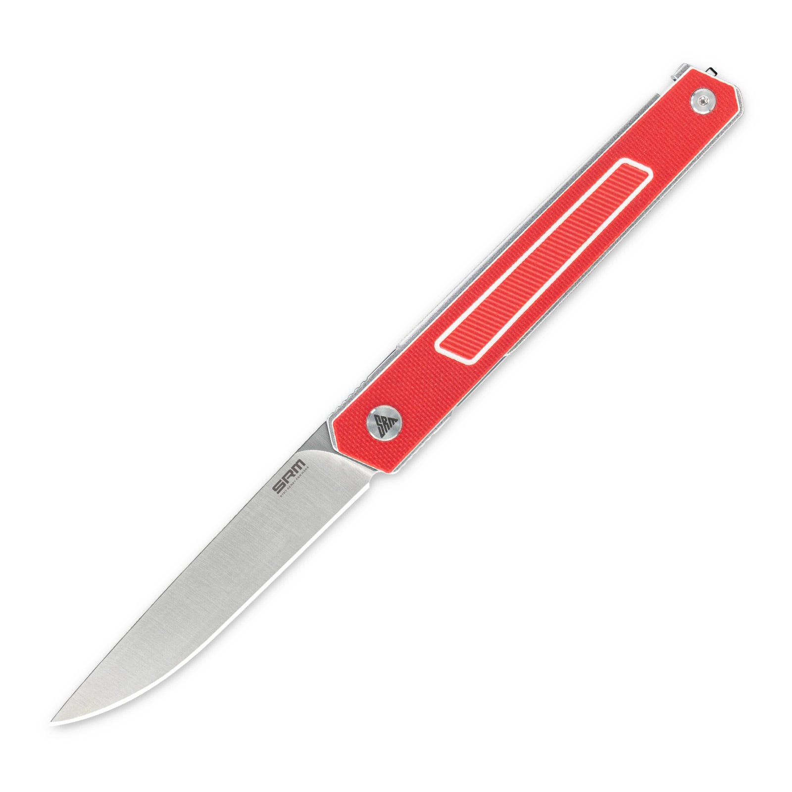 SRM Swift 125L-GR liner lock knife with blade open