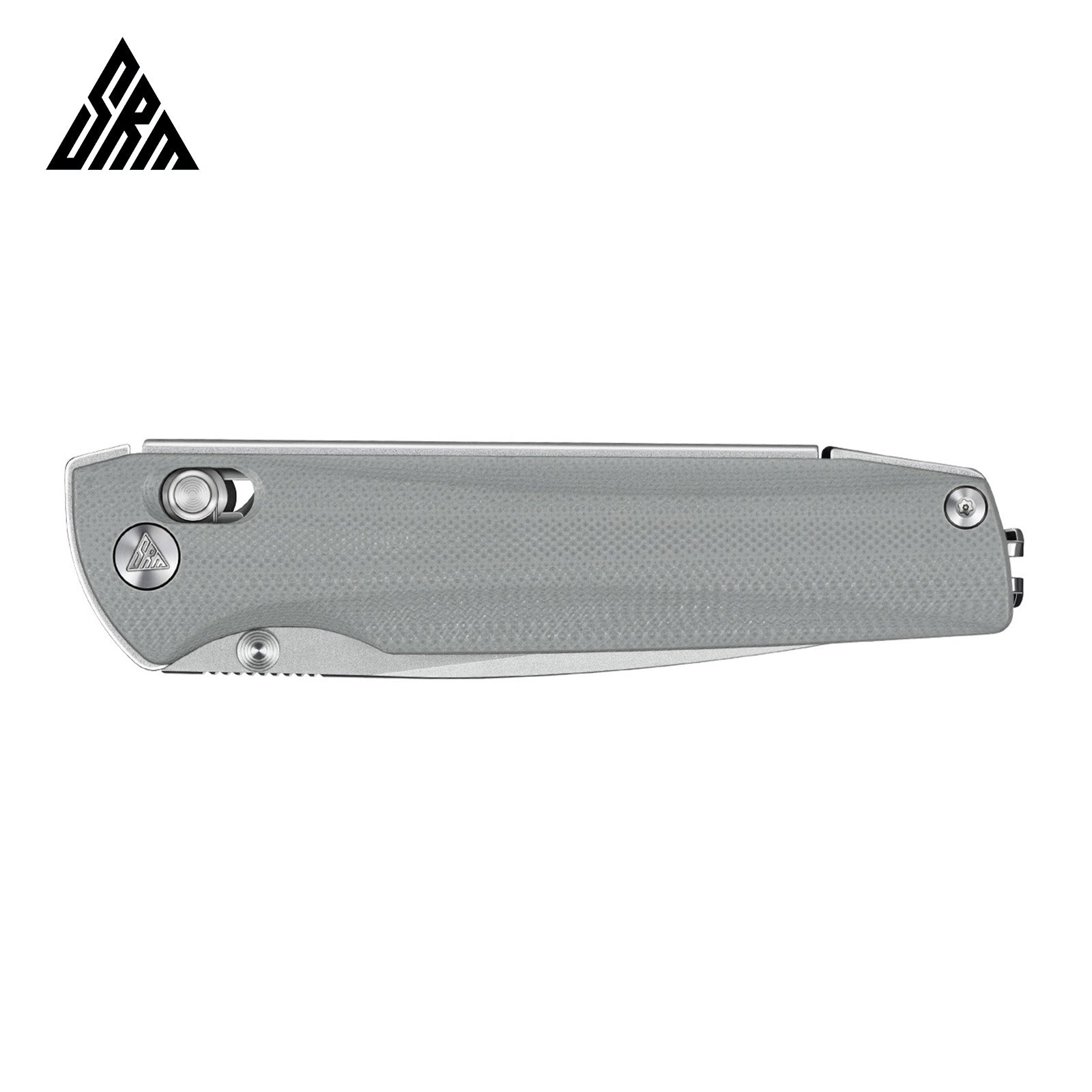 Side view of SRM Terrier 258L-GK2 EDC pocket knife handle
