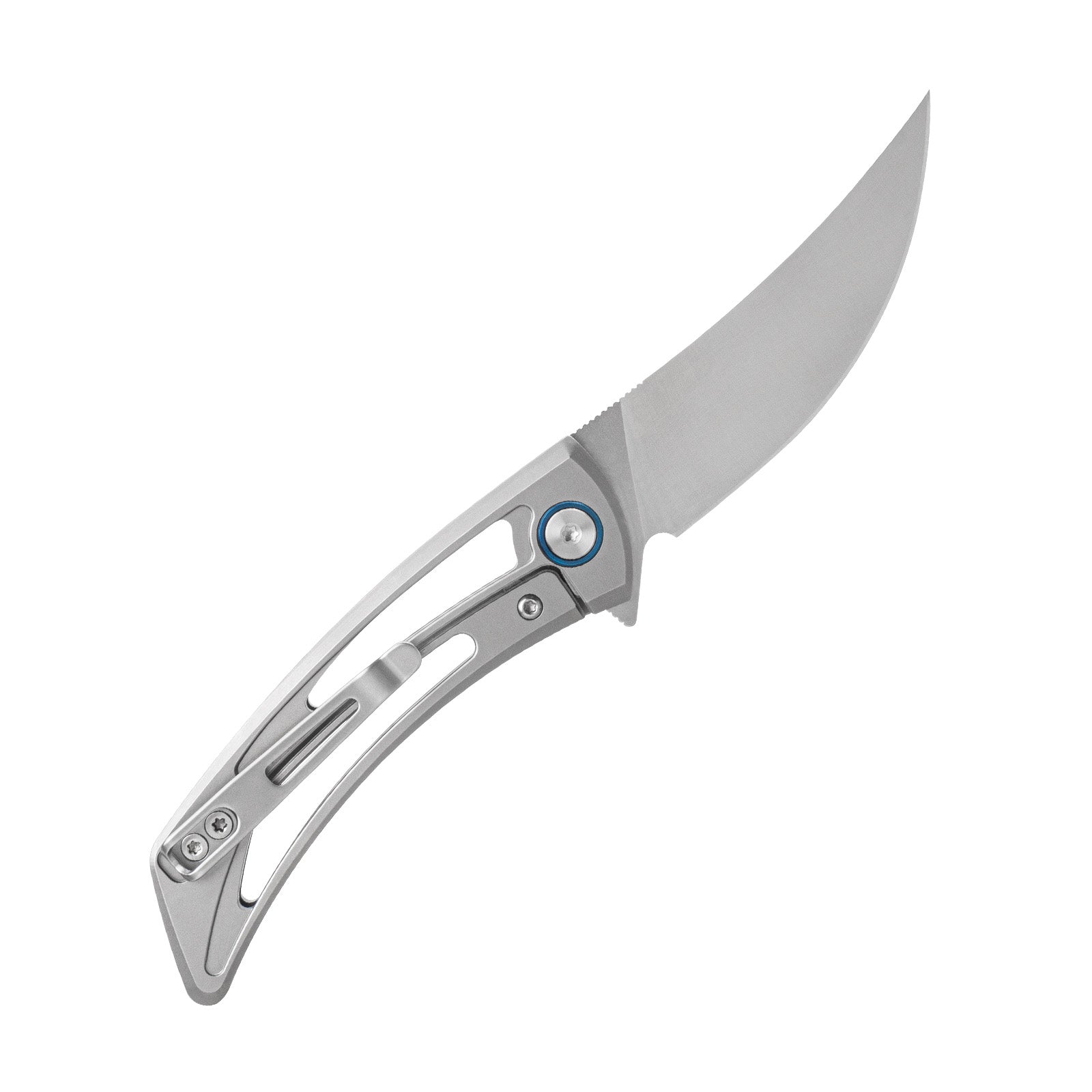 The image shows the overall details of the frame lock blade SRM Unicorn 7415-TZ - blade deployment status.