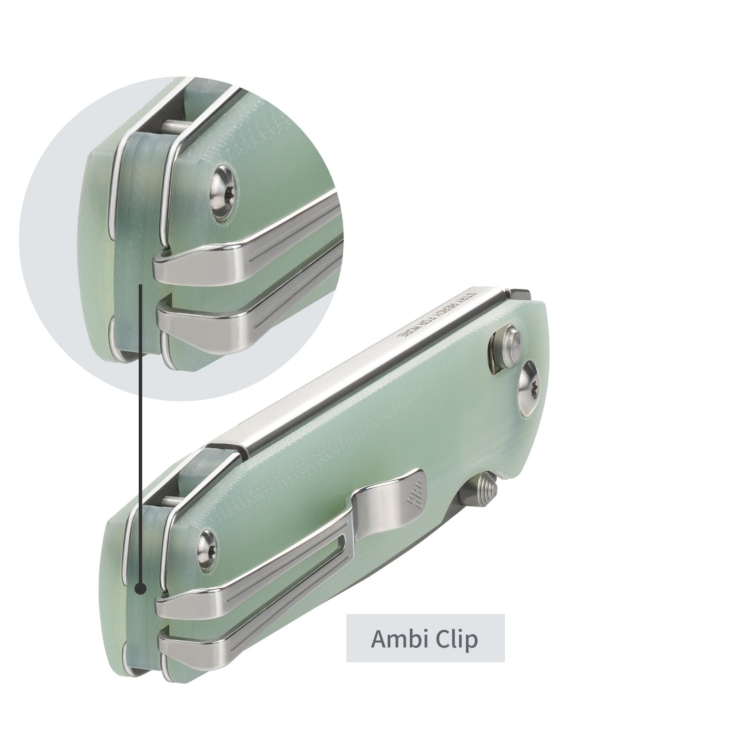 SRM Ambi Lock Folding Knife (D2 Blade, G10 Handle) Terrier 258L-GC - SRM Knives