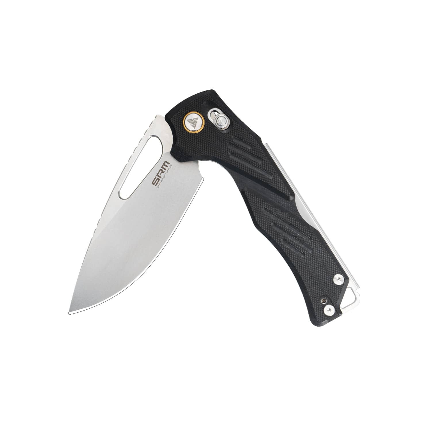 SRM Folding hunting knife Mirage 239X-GB | 14C28N blade and black G10 handle