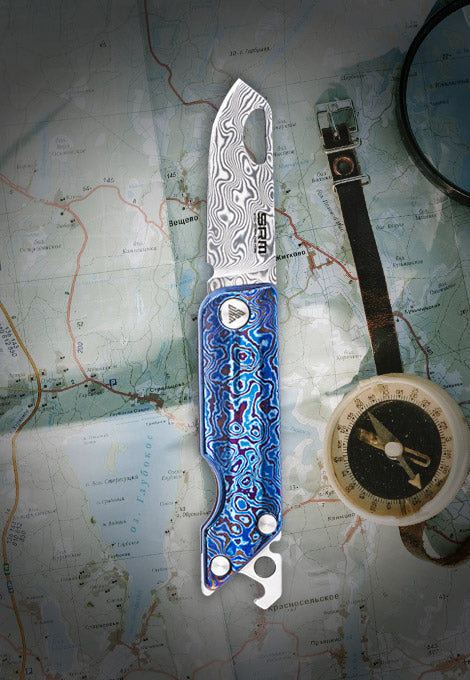 SRM Tiny folding knife for daily use