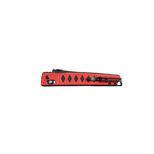 SRM Ambi Lock Folding Knife 9215-GV (D2 Steel, G10 Handle)