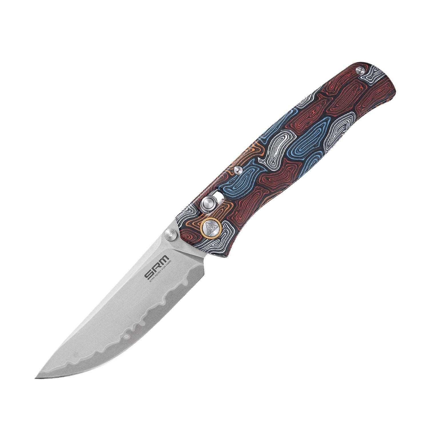 Medal 255L-GQ2(Laminated 140Cr Steel blade, G10 handle, Mono chassis, Ambi clip)