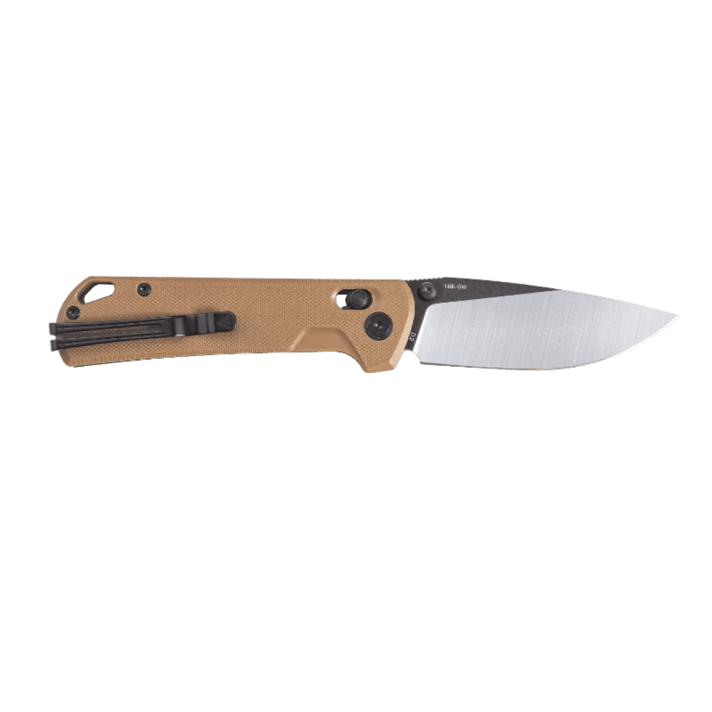 168L-GW (D2 blade, G10 handle, Ambi Lock)