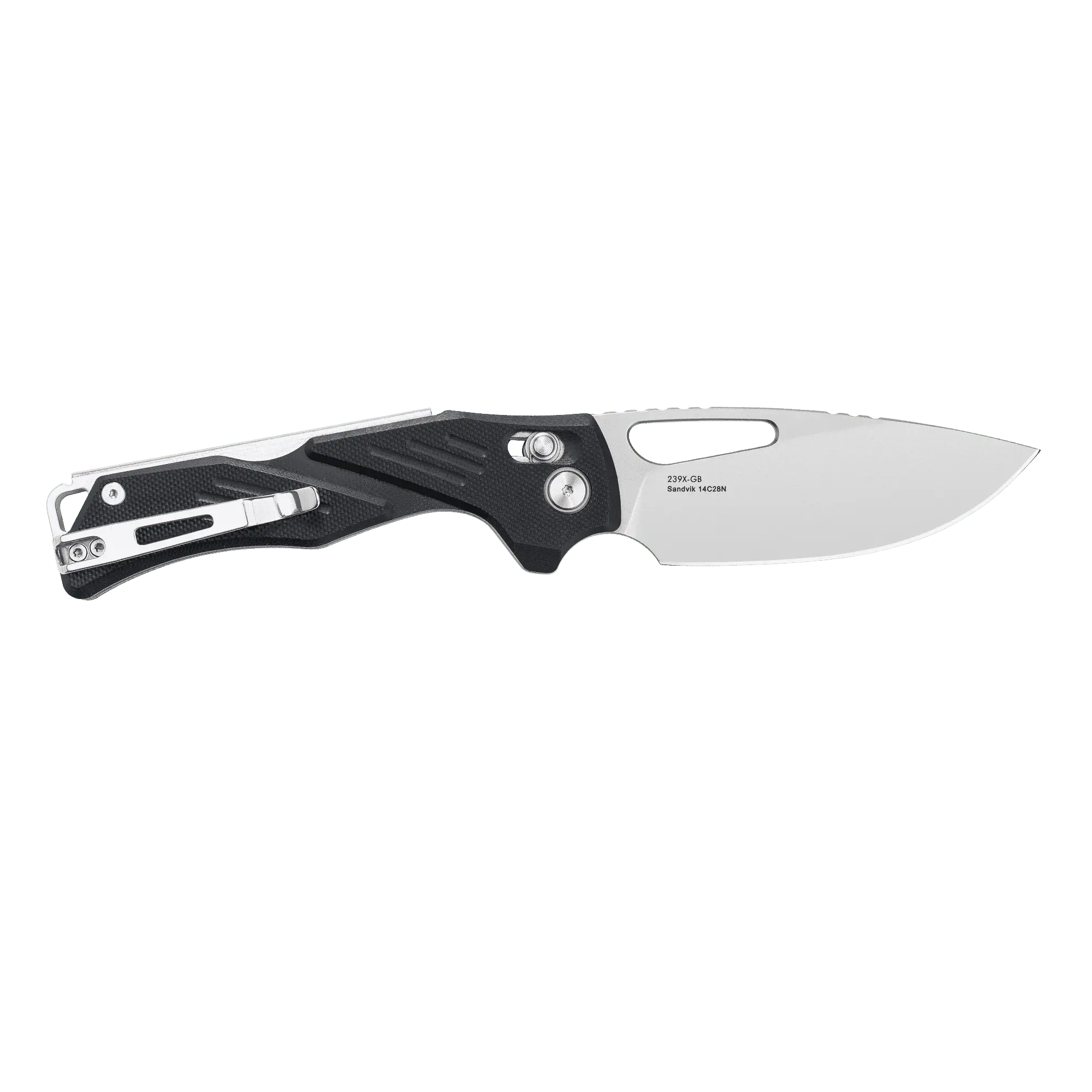 SRM Ambi Lock Folding Knife (14C28N Blade, G10 Handle) Mirage 239X-GB