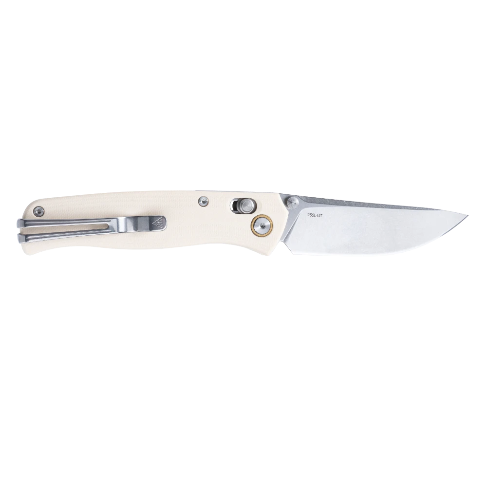 SRM Ambi Lock Folding Knife (10Cr Blade, G10 Handle) Medal 255L-GT