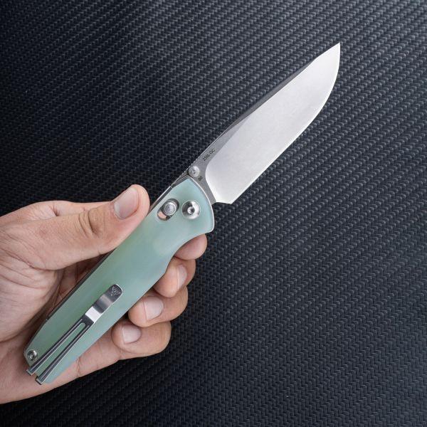 Terrier 258L-GC (D2 blade, G10 handle, Mono Chassis, Ambi Clip, Ambi Lock)