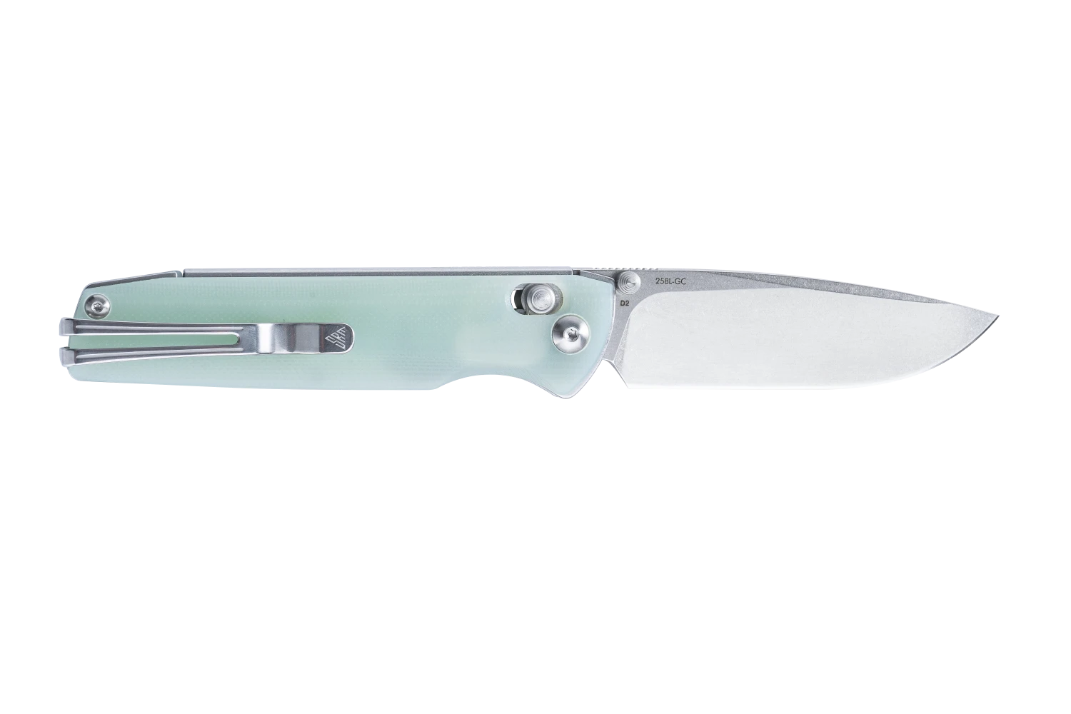 SRM Ambi Lock Folding Knife (D2 Blade, G10 Handle) Terrier 258L-GC