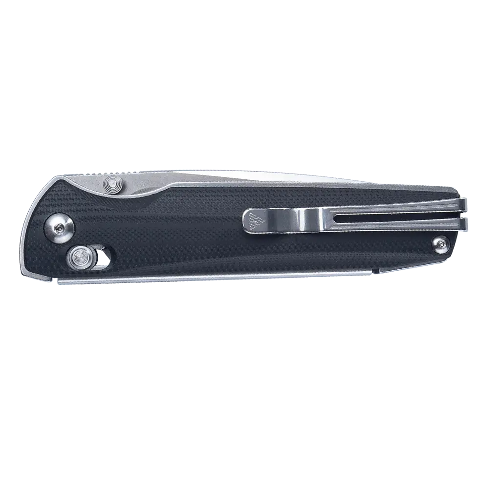 Terrier 258L-GB (D2 blade, G10 handle, Mono Chassis, Ambi Clip, Ambi Lock)