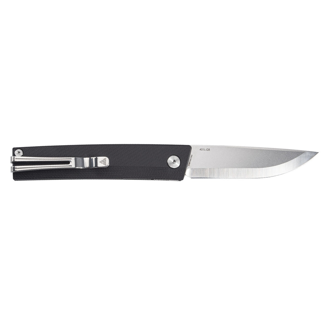 Gent 401L-GB (10Cr blade, G10 handle, Ambi clip, Liner Lock)